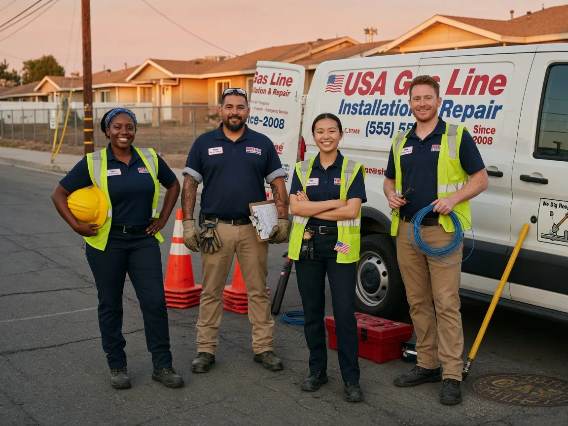 Gas Line Installation company in Dennison, IL