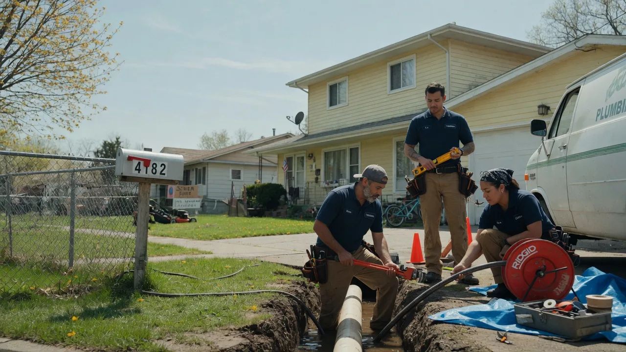 Gas Line Repair in Dennison, IL near me